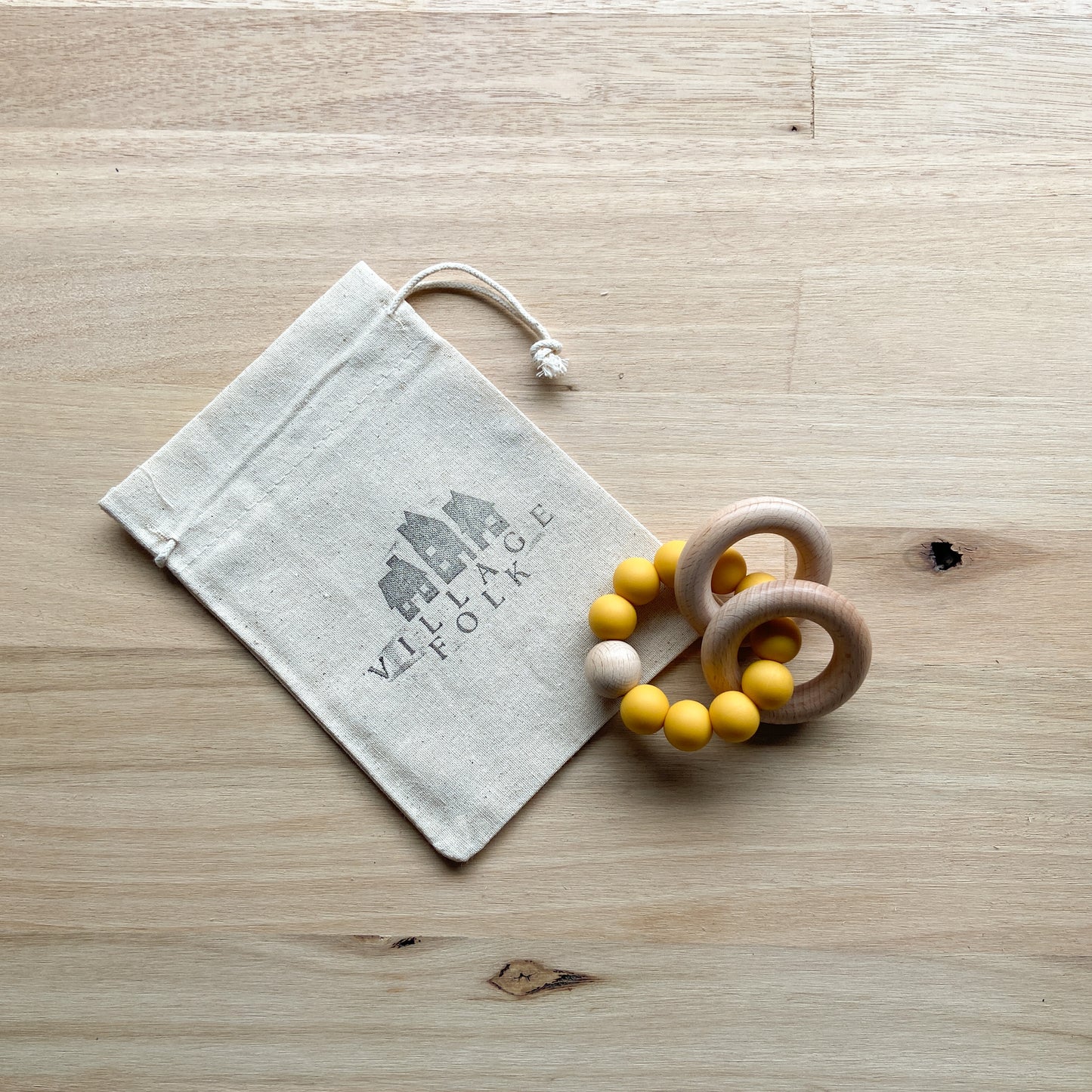 Bunny + Teether Bundle | Yellow