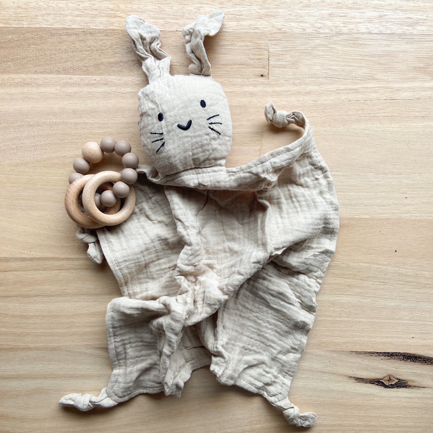 Bunny + Teether Bundle | Neutral