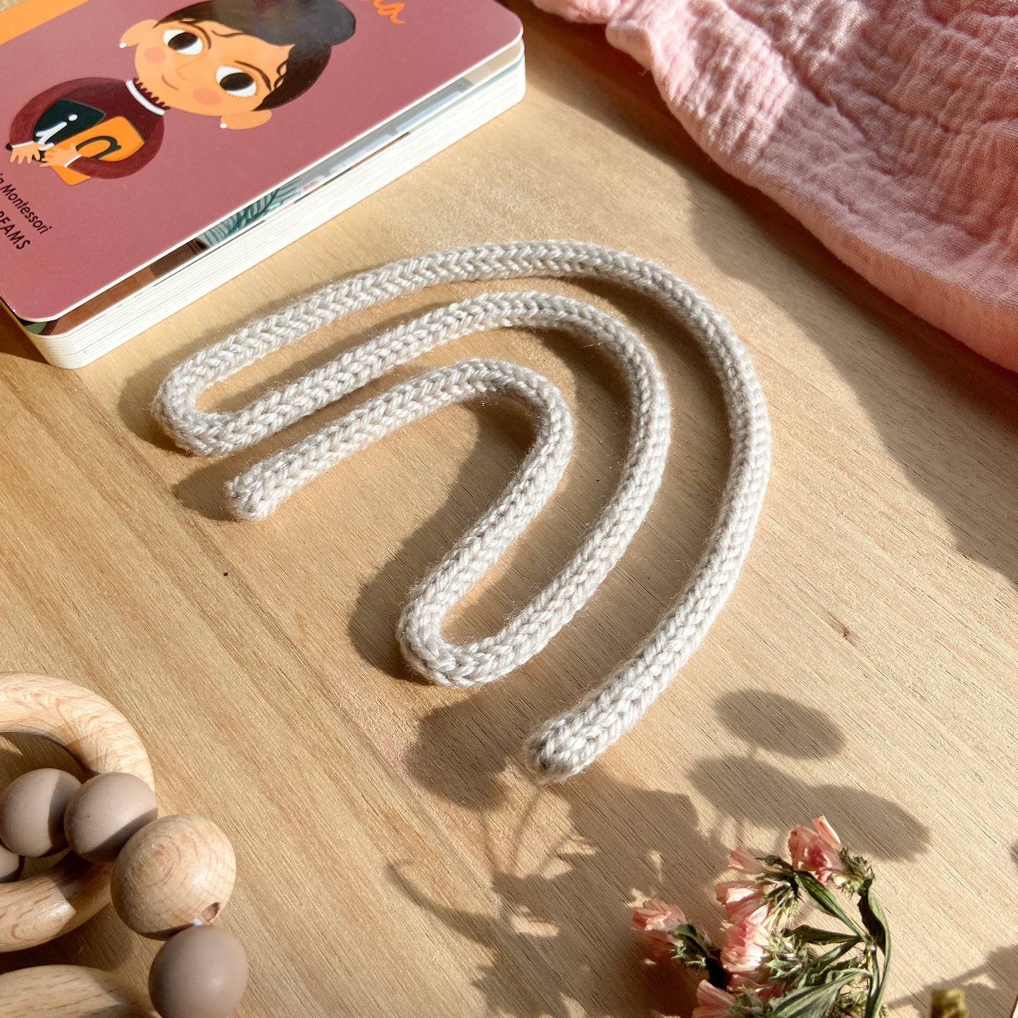 Single Colour Knitted Rainbow