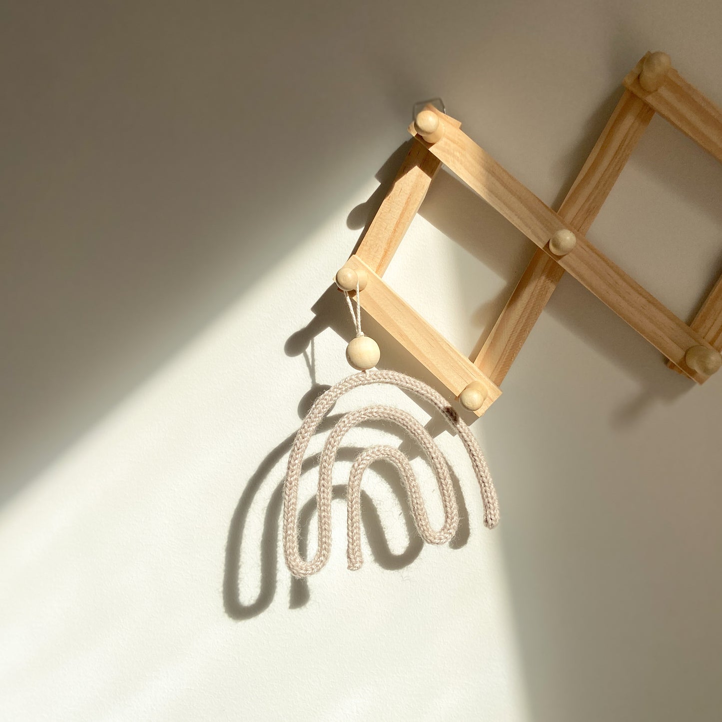 Single Colour Knitted Rainbow