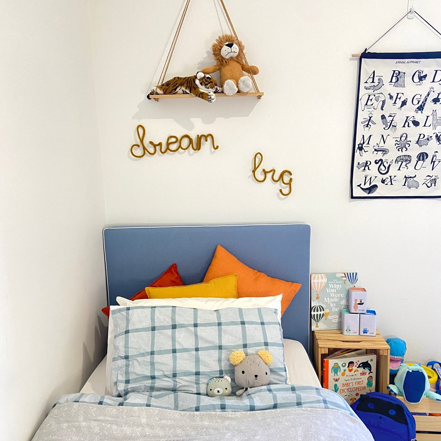 Dream Big Knitted Word
